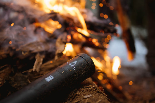 How to light a fire in winter conditions