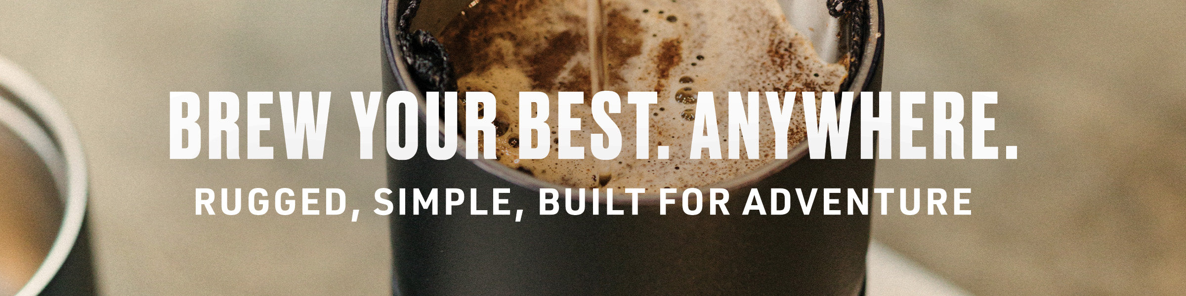 Freshly Ground Coffee Beans Poured into VSSL Nest Coffee Pour-Over System